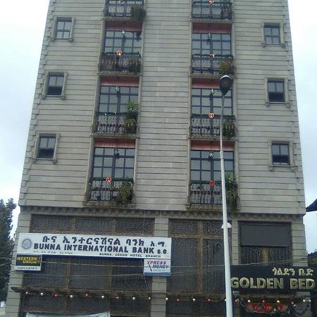 Golden Bed Addis Hotel Buitenkant foto